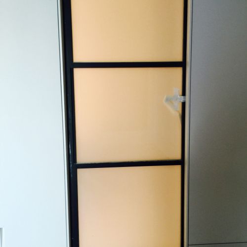 Cerramientos de aluminio y cristal para interior