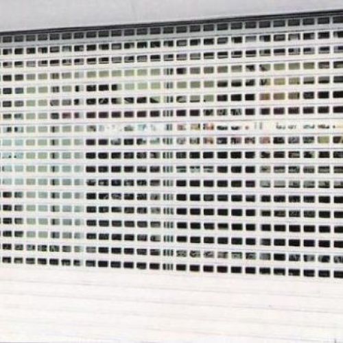 Estructura de aluminio con cerramiento de vidrio