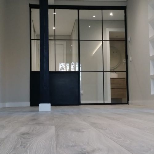 Estructuras metálicas con cerramiento de vidrio